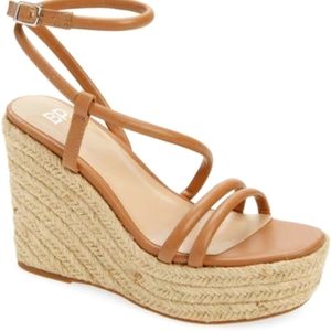 Cohan Espadrille Platform Wedge Sandal (Women)BP. NWOT tan... Brown. Nude
